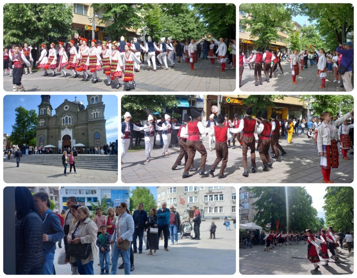 Върбови венци за Цветница в храма и много настроение по централните улици в Бургас (СНИМКИ+ВИДЕО)