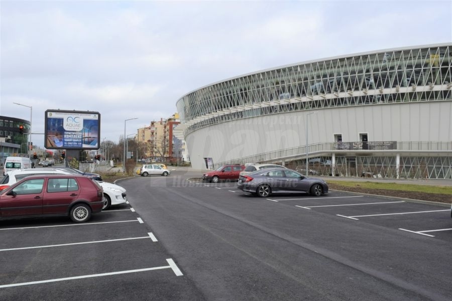 Община Бургас изгради нов паркинг до „Парк Арена“