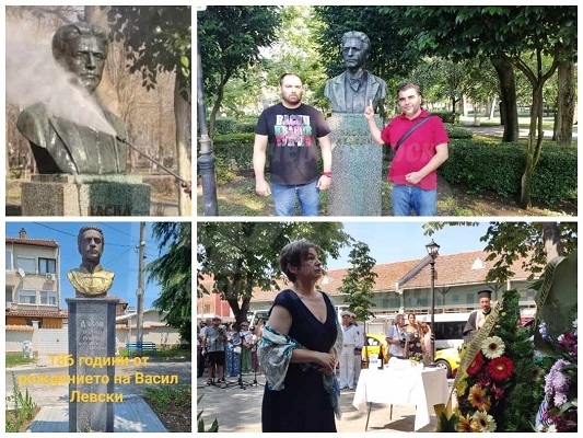 Братя отново спазиха традицията-почистиха паметника на Левски в Бургас 