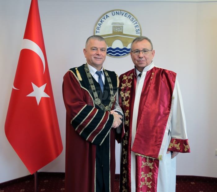 Университет „Проф. д-р Асен Златаров“ подписа меморандум за сътрудничество с Тракийския Университет  в Одрин