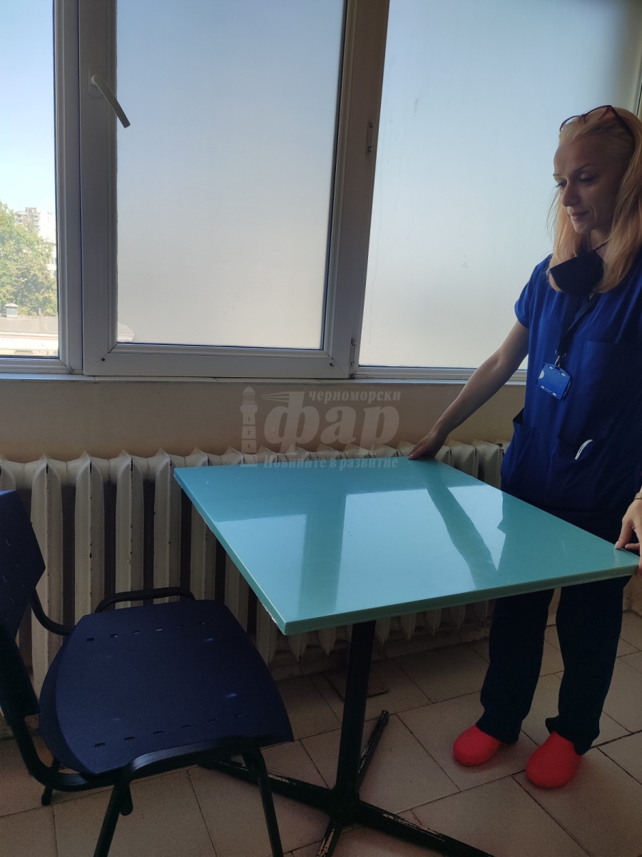 Ремонт подобрява условията в детските отделения  на УМБАЛ Бургас